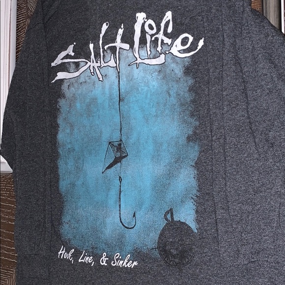 Three salt life long sleeve T-Shirts - Picture 2 of 4